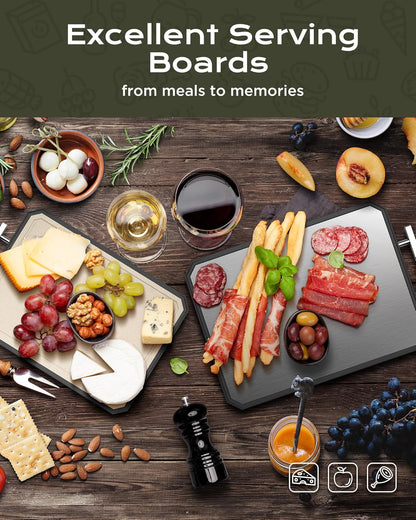 Stainless Steel Cutting Board,Double Sided Steel Bread Boards for kitchen,Stainless Steel/Wheat straw pp Large Board for meat,non toxic Chopping,Dishwasher Safe,16 * 11 Inch